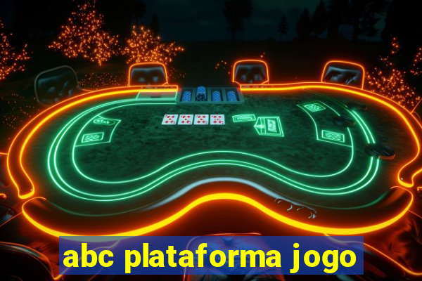 abc plataforma jogo